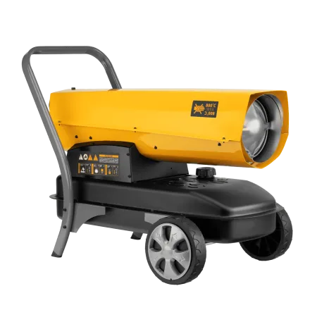 Дизельная тепловая пушка DENZEL DHG-45i, 45 кВт, 1000 м3/ч, прямой нагрев, электронный термостат