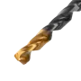 Сверло по металлу DENZEL 6 мм, HSS-Tin, Golden Tip, 10 шт.