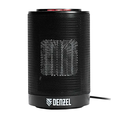Тепловентилятор керамический электрический DENZEL DTFC-1200, 3 режима, вентилятор, нагрев 600/1200 Вт