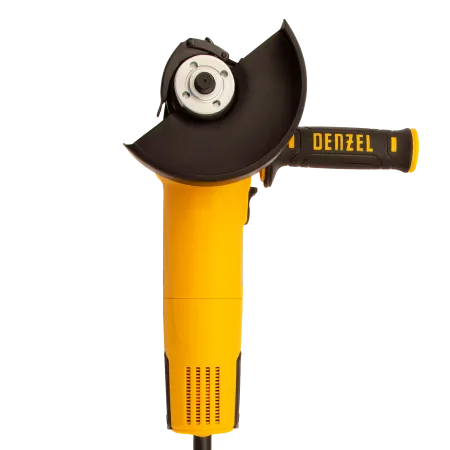 Машина шлифовальная угловая DENZEL AG125-1100, 1100 Вт, 125 мм, 3000-11000 об/мин