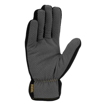 Перчатки универсальные DENZEL, двойные, ПВХ нанесение, размер 10