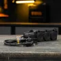 Шнур сетевой Energy Series DENZEL, ПВС, 3 м, 3 x 1 мм, с неразборной вилкой, черный