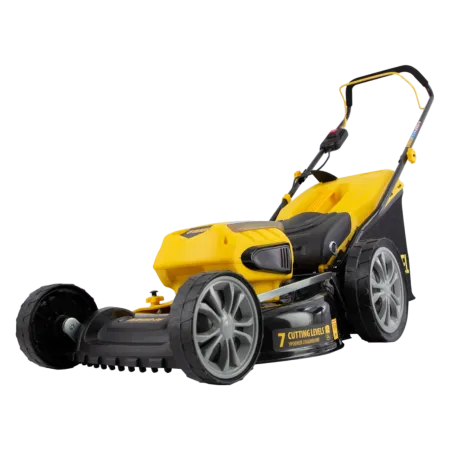 Газонокосилка аккумуляторная бесщеточная RLM450-36, Li-ion, 36 В, 4 Ач, 450 мм, травосборник 40 л Denzel