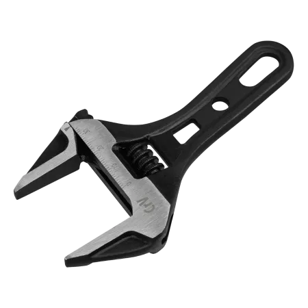 Ключ разводной DENZEL 135 мм, CrV, кованый, укороченная рукоятка