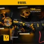 Пневматическая углошлифовальная машина DENZEL AG125, 11000 об/мин, 125 мм, 186 л/мин