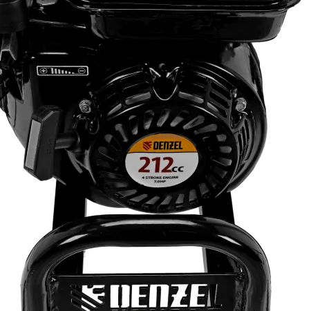 Мотоблок DENZEL DPT-370X, 7 л.с, дисковое сцепление,  фрез 3 x 4, ВОМ, передачи 3В/1Н