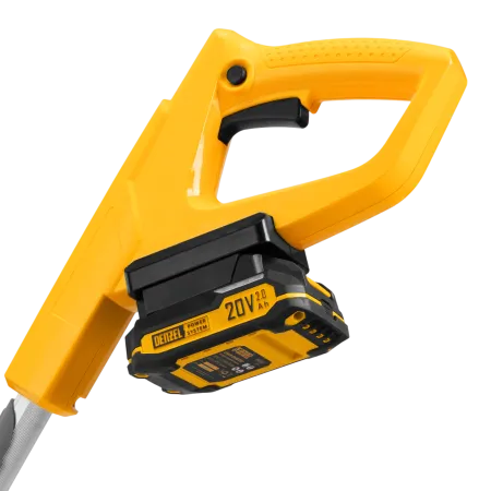 Портативная аккумуляторная газонокосилка DENZEL CLM-22, Li-ion, 20В, 220 мм