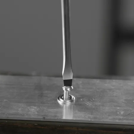 Отвертка DENZEL SL4х100 мм, S2, 3к рукоятка