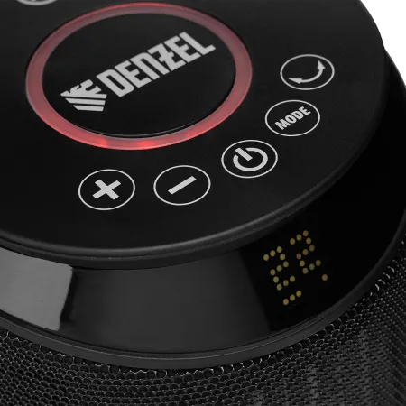 Тепловентилятор керамический DENZEL DTFC-2000X, 2 кВт, wi-fi, пульт, динамик, вращение, 3 реж.