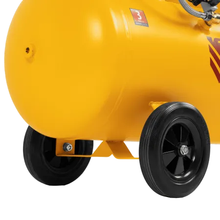 Компрессор безмасляный, малошумный DENZEL DLS 1800/100,1800 Вт, 3x600, 100 л, 345 л/мин