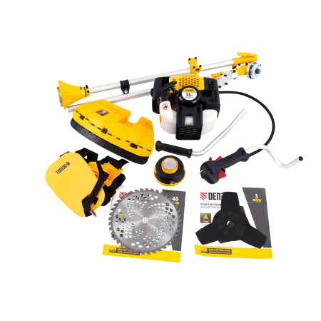 Триммер бензиновый DENZEL DGT 330S, 33 см3, 1.8 л.с, разъемная штанга