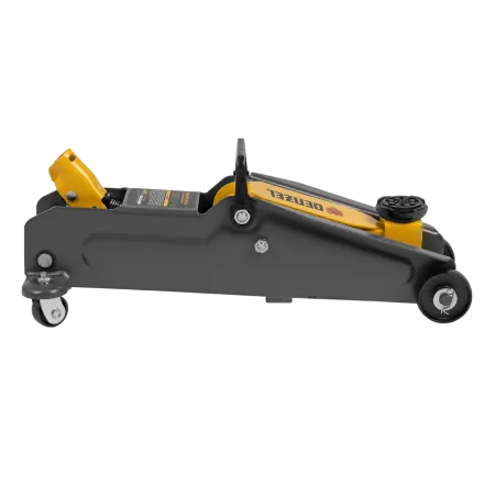 Домкрат гидравлический подкатной DENZEL 2 т, 135-385 мм