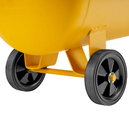 Компрессор безмасл. малошумный DENZEL DLP-3000/100, 3 кВт, 2х1,5 кВт,100 л, 2850 об/мин,500 л/мин