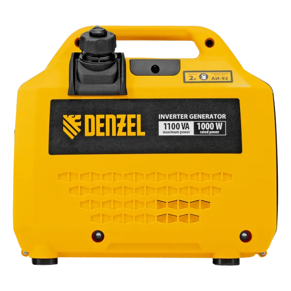 Генератор инверторный DENZEL GS-1100iS, 1,1 кВт, 230 В, закрытый корпус, ручной старт