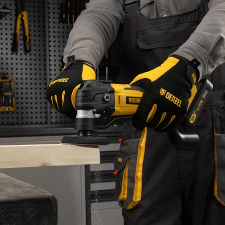 Многофункциональный инструмент аккумуляторный DENZEL MTL-IB-18-0, Li-Ion, 18 В