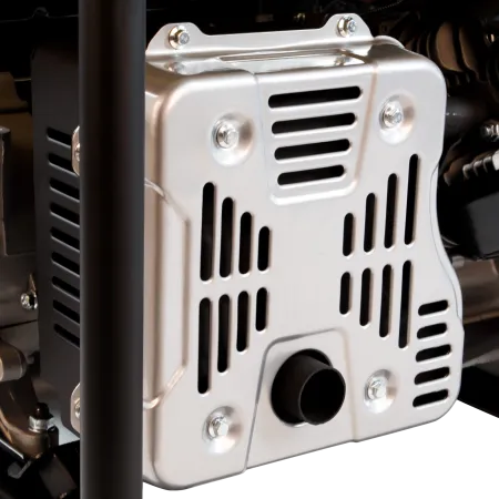 Генератор бензиновый DENZEL PS 80 E-3, 6.6 кВт, 400 В, 25 л, электростартер