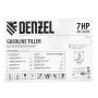 Мотоблок DENZEL DPT-370-PRO, 7 л.с, ременное сцепление,  фрез 3 x 4, ШОМ, передачи 4В/2Н