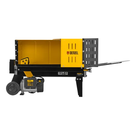 Дровокол электрический DENZEL ELS7T-52, 2300 Вт, сила раскола 7т, макс. размеры полена D250 x 520 мм