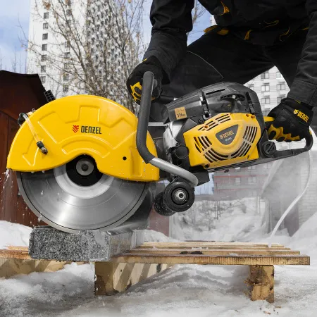 Бензорез DENZEL МС-6535, 65 см3, диаметр диска 350 мм