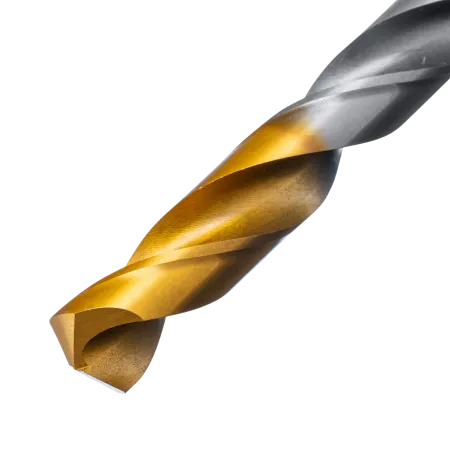 Сверло спиральное по металлу DENZEL 11 x 142 мм, Р6М5, Golden Tip 