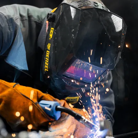 Щиток защитный лицевой DENZEL (маска сварщика) F4, см. окно 90х35, DIN4/9-13