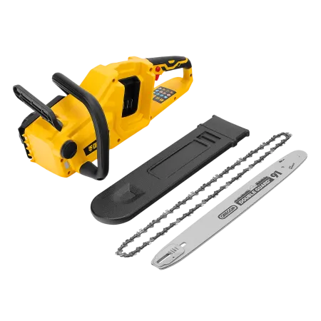 Цепная пила аккумуляторная бесщет. DENZEL RCS400-36-0, Li-ion, 36 В, шина 400 мм