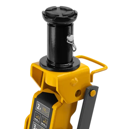 Домкрат гидравлический подкатной DENZEL 2/3 т, 98-770 мм, быстрый подъем, низ. подхват, проф, SUV