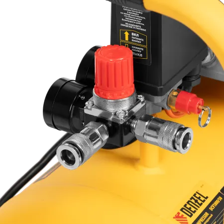 Компрессор воздушный прям. привод DENZEL DCV1800/50, 1,8 кВт, 50 литров, 320 л/мин