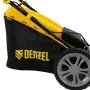 Газонокосилка аккумуляторная бесщеточная RLM450-36, Li-ion, 36 В, 4 Ач, 450 мм, травосборник 40 л Denzel