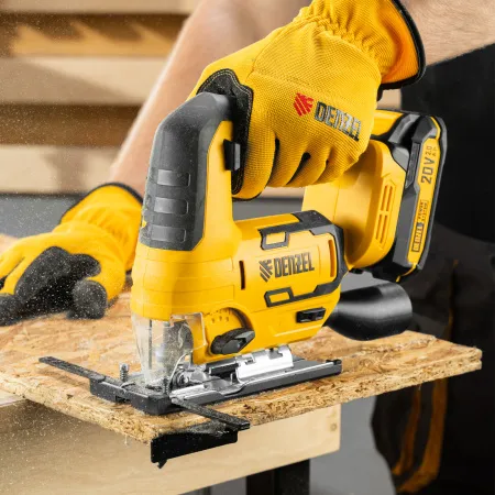 Лобзик аккумуляторный DENZEL CJH-20-80, Li-Ion, 20 В