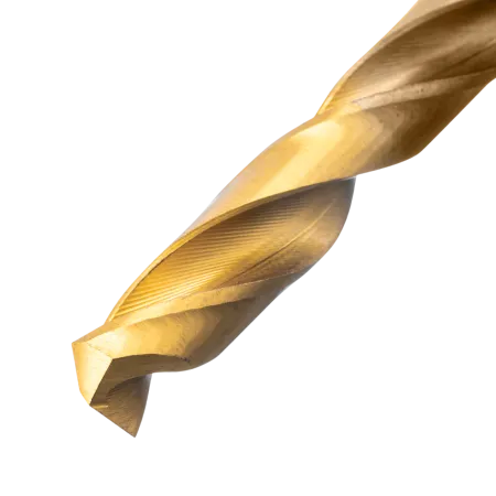 Набор сверл по металлу DENZEL, 1,5-6,5мм, Р6М5К8-TiN, Golden Tip, 13 шт