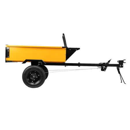 Прицеп для мотоблока DENZEL TT-500, оцинк., груз. 500 кг, рег. сцепка, колеса 4.00-10, в упаковке