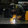 Фиксатор магнитный DENZEL регулируемый для сварочных работ усилие 50 LB