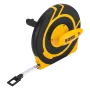Рулетка геодезическая DENZEL 50 м х 15 мм, закрытый корпус, фиберглассовая лента