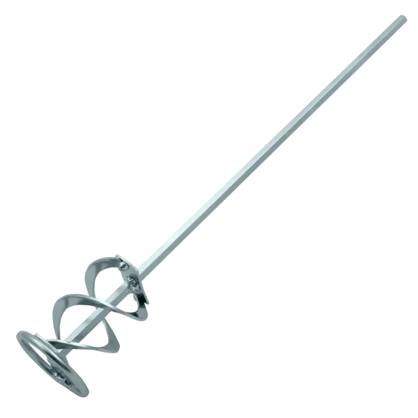 Миксер для красок и штукатурных смесей DENZEL 848437, 60 x 400 мм, шестигранный хвостовик