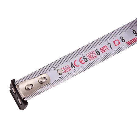 Рулетка DENZEL 3м х 16мм, двухкомп. корпус, магнитный обрезиненный зацеп