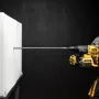 Бур по бетону DENZEL 705042, 16 x 600 мм, двойная спираль, три пылеотводящие кромки