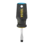 Отвертка DENZEL SL6x38 мм, CrV, трехкомпонентная рукоятка