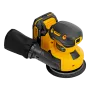 Машина шлифовальная эксцентриковая аккумуляторная DENZEL CROSH-20-125, Li-Ion, 20 В