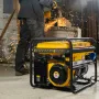 Генератор бензиновый DENZEL GE 7900, 6.5 кВт, 220 В/50 Гц, 25 л, ручной старт