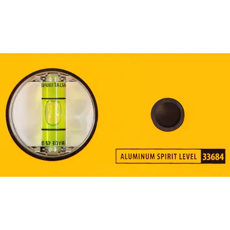 Уровень алюминиевый DENZEL 33684, 1200 мм, 3 глазка, фрезерованный