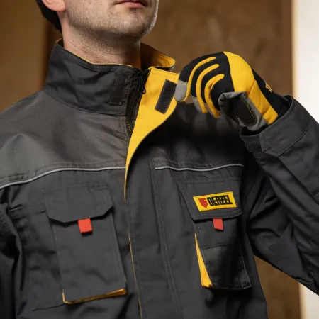 Куртка профессиональная рабочая DENZEL 65% полиэстер 35% хлопок, L