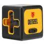 Лазерный уровень DENZEL DQB-T, 30 м, зеленый луч, батарейки, штатив