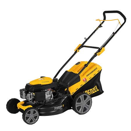 Газонокосилка бензиновая DENZEL GLD-460, 146 см3, ширина 46 см, ручная, 7 уровней