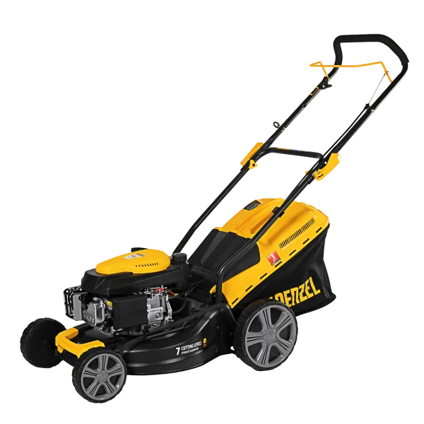 Газонокосилка бензиновая DENZEL GLD-460, 146 см3, ширина 46 см, ручная, 7 уровней