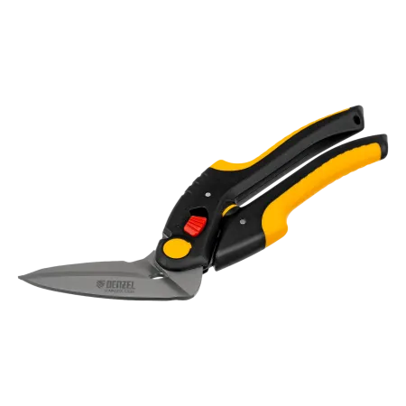 Ножницы для напольных покрытий DENZEL 250 мм, нержавеющая сталь, функция перерезания