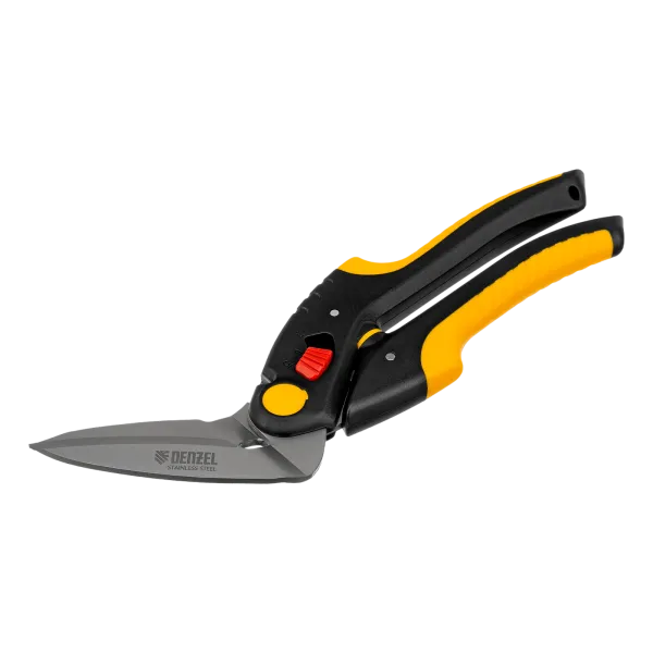 Ножницы для напольных покрытий DENZEL 250 мм, нержавеющая сталь, функция перерезания