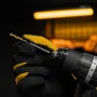 Сверло спиральное по металлу DENZEL 4,5 x 80 мм, Р6М5, Golden Tip, многогранная заточка