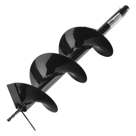 Шнек для грунта DENZEL E-200, диаметр 200 мм, длина 800 мм,соединение 20 мм, несъемный нож