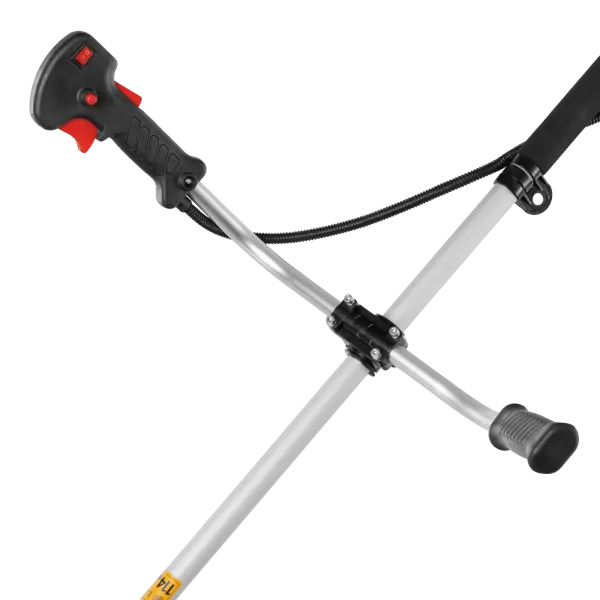 Триммер бензиновый DENZEL DTS-33, 33 см3, неразъемная штанга, состоит из 2 частей